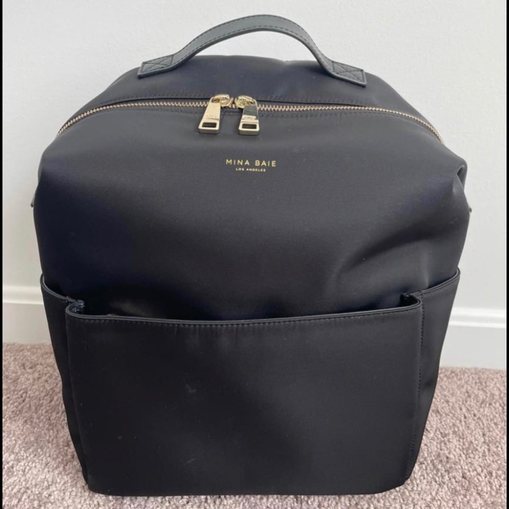 Mina Baie Midi Stevie Nylon Black/Gold